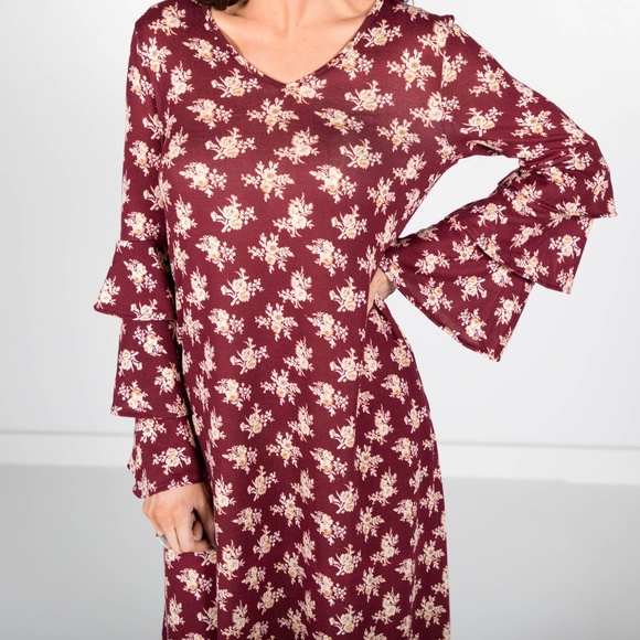 Charlotte Ruffle Dress - Picture 4 of 4